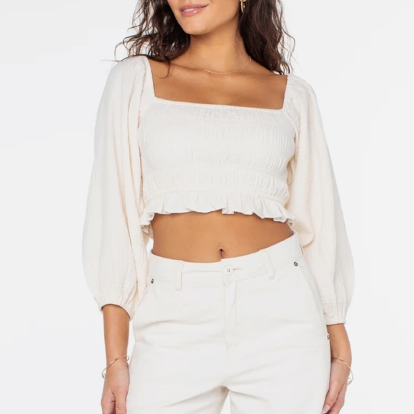 NWT Roxy Sorrento Shores Top - XS - Picture 1 of 8